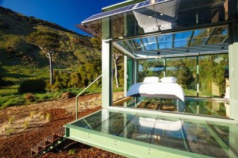 Khu nghỉ dưỡng độc đáo bằng kính tại đồng quê New Zealand
