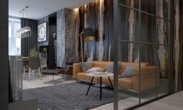 Nhà rộng thoáng nhờ vách kính